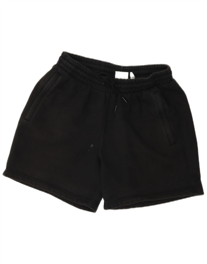Pantaloni scurți sport pentru bărbați Adidas, bumbac mediu negru
