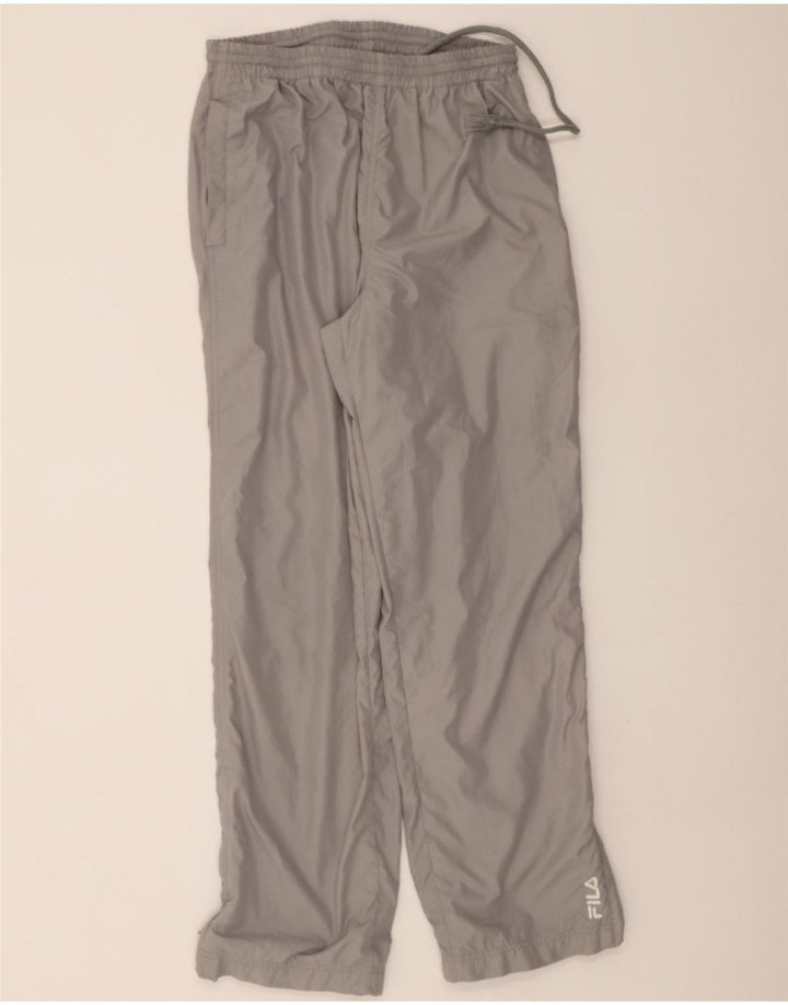 FILA Mens Tracksuit Trousers Medium Grey Polyester Vintage Fila and Second-Hand Fila from Messina Hembry 