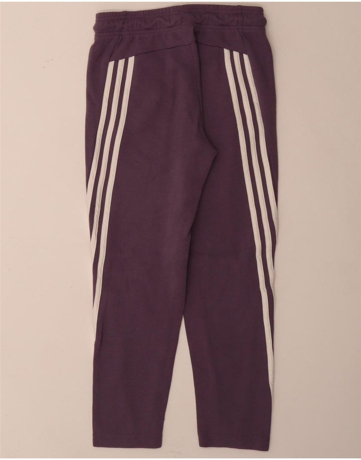 Pantaloni de trening ADIDAS pentru fete 11-12 ani violet