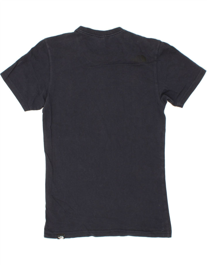 THE NORTH FACE Mens T-Shirt Top Small Navy Blue Cotton Vintage The North Face and Second-Hand The North Face from Messina Hembry 