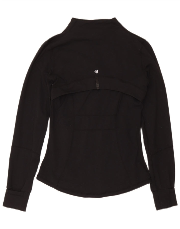 Lululemon Trening Top Jacket pentru femei US 4 Small Black Nylon