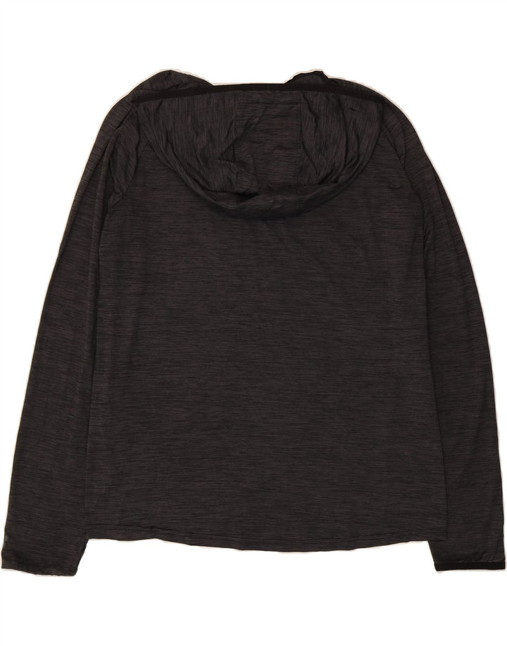 RUSSELL ATHLETIC Mens Dri-Power Top Long Sleeve UK 38/40 Medium Grey Vintage Russell Athletic and Second-Hand Russell Athletic from Messina Hembry 