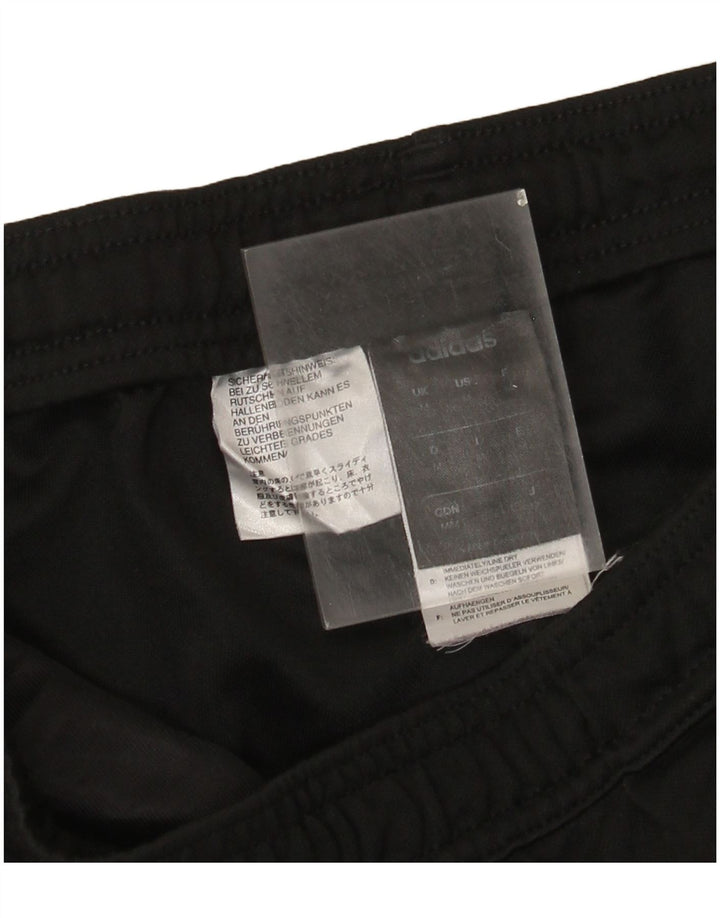 Pantaloni de trening Adidas Climalite pentru bărbați, poliester mediu negru