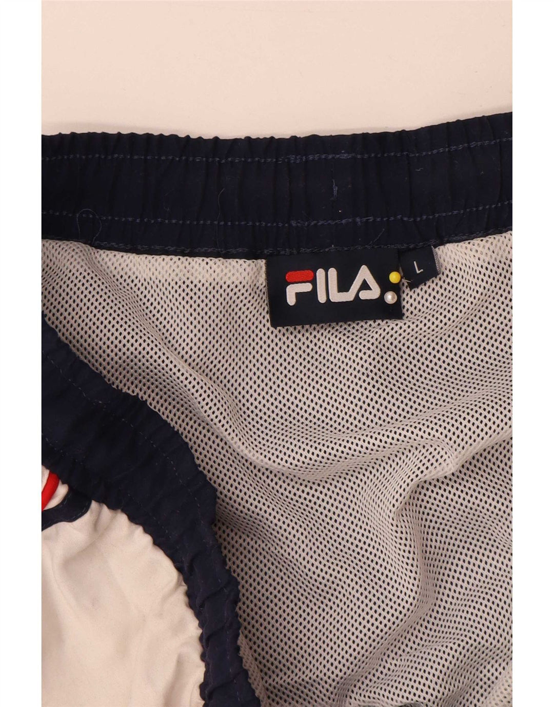Pantaloni scurți de înot Fila pentru bărbați, mari, bleumarin, poliester color bloc