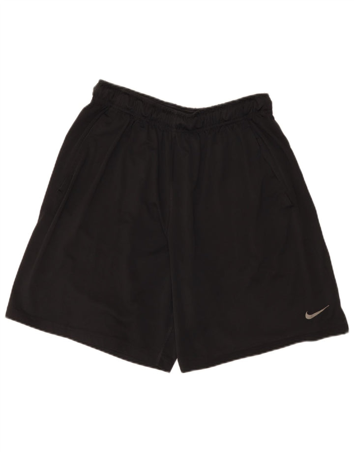 Pantaloni scurți sport Nike Dri Fit pentru bărbați, mari, negru, poliester