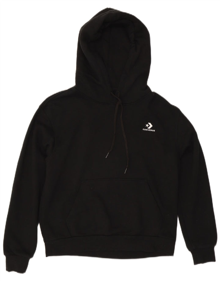 Pulover CONVERSE pentru femei, UK 14, bumbac mediu negru