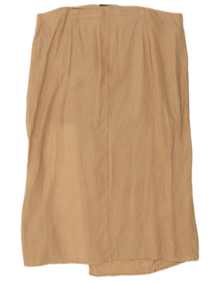 Fusta Sarong Femei Zara 2XL W34 Bej