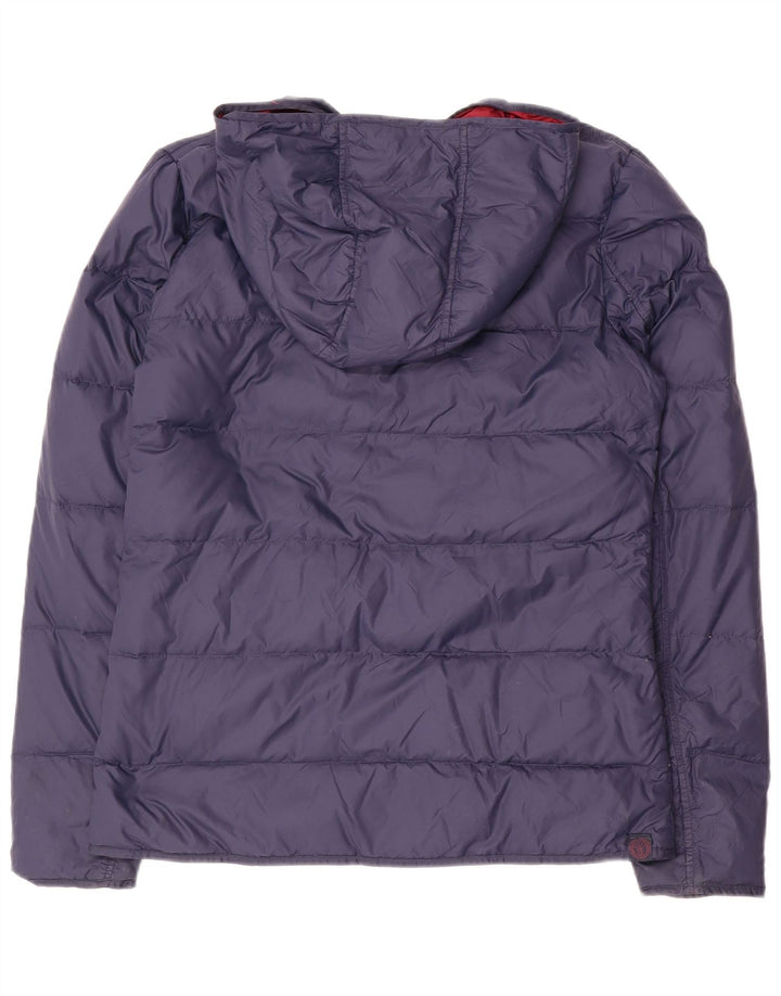 FAT FACE Jachetă căptușită cu glugă pentru femei UK 10 Small Navy Blue Marine