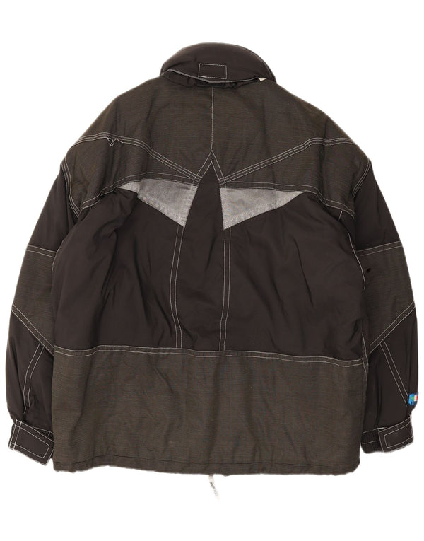 Jachetă de schi pentru bărbați Colmar cu glugă grafică IT 48 Medium Black Colorblock