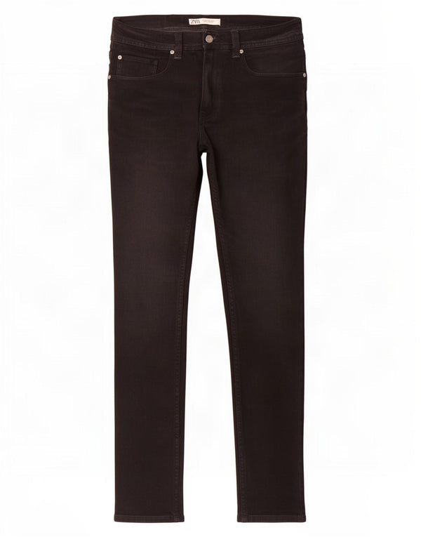 Blugi slim pentru bărbați Zara EU 40 Medium W31 L31 Bumbac negru