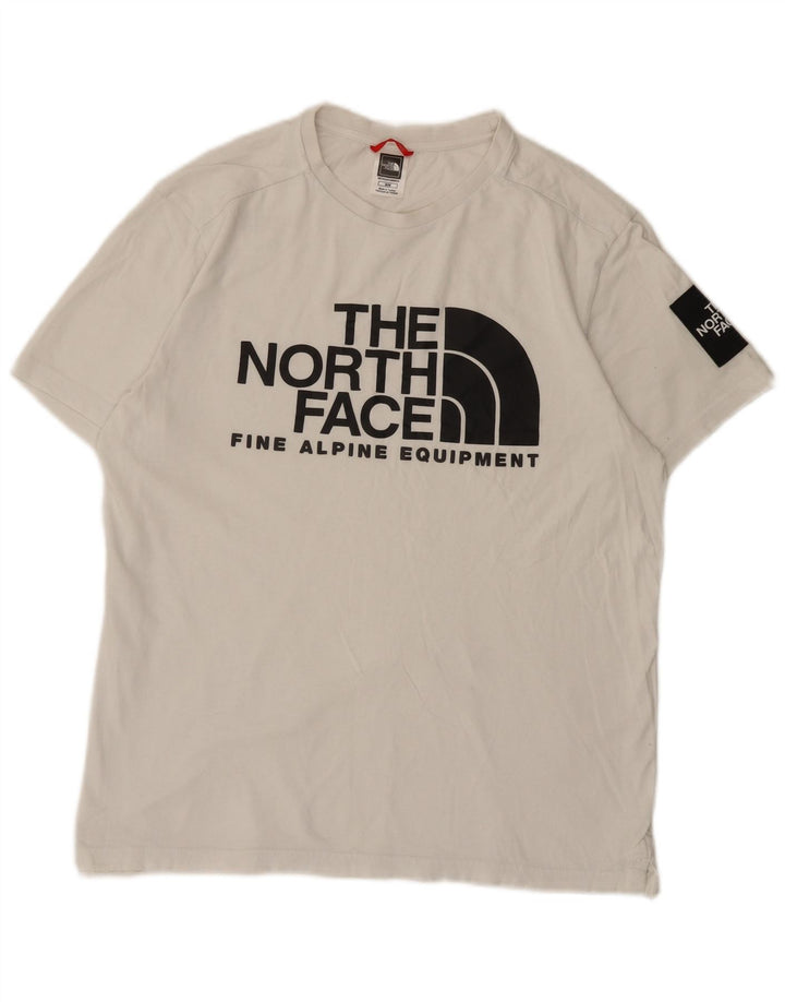 Tricou grafic pentru bărbați The North Face Top Medium White