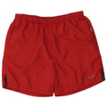Pantaloni scurți de înot Reebok pentru bărbați din poliester roșu mare