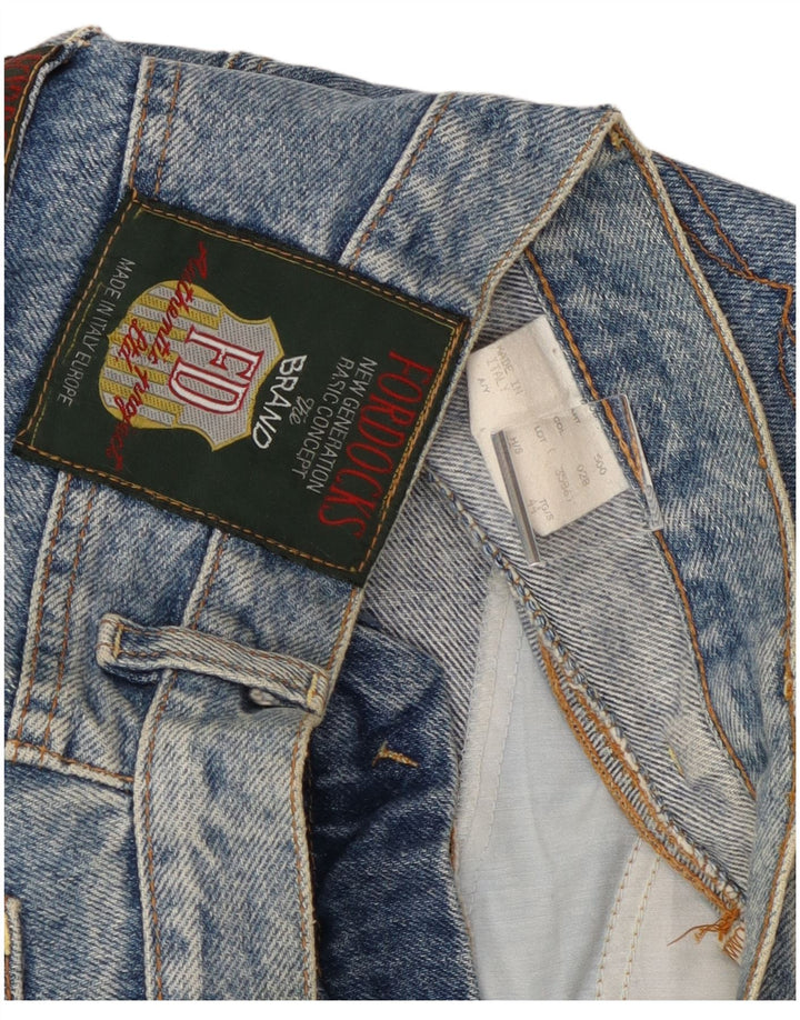 Fusta Denim Fordocks pentru femei IT 44 Medium W28 Albastru