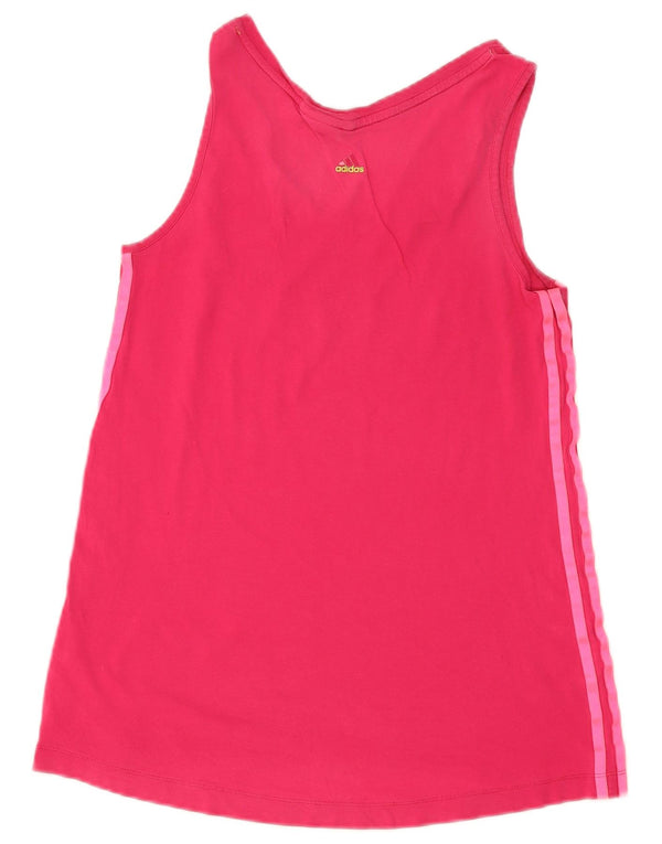 Vesta grafică pentru femei Adidas UK 10 Small Pink