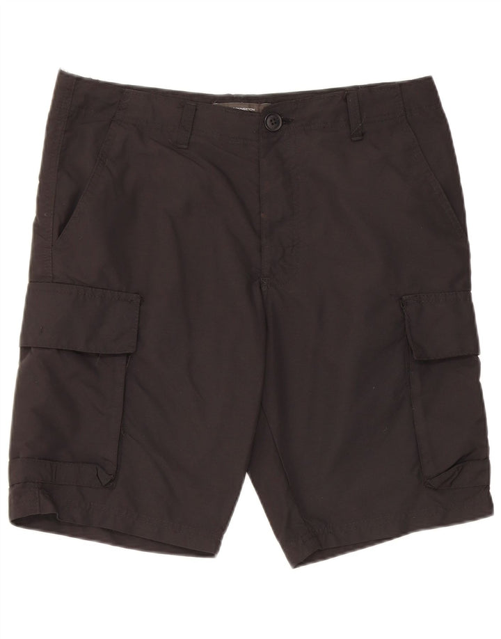 Pantaloni scurti cargo pentru bărbați French Connection Small W32 Nylon negru