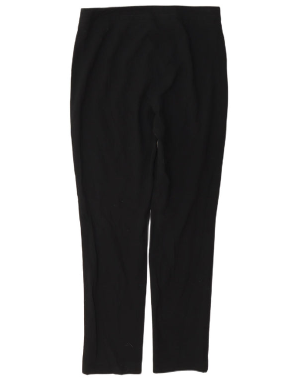Pantaloni casual drepti pentru femei Marks & Spencer UK 10 Small W32 L29 Negru