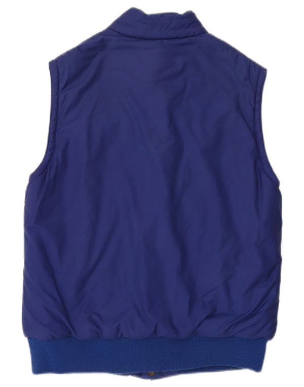 Gilet reversibil pentru bărbați MC Kee's IT 44 XS Bumbac albastru