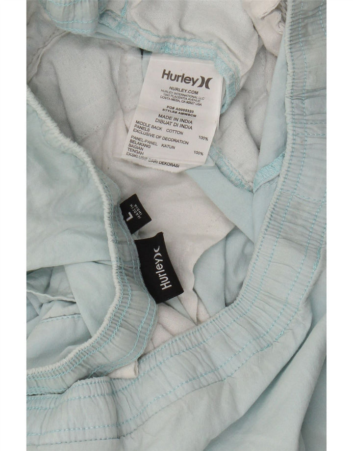 Pantaloni scurți chino Hurley pentru bărbați, mari W36, bumbac albastru