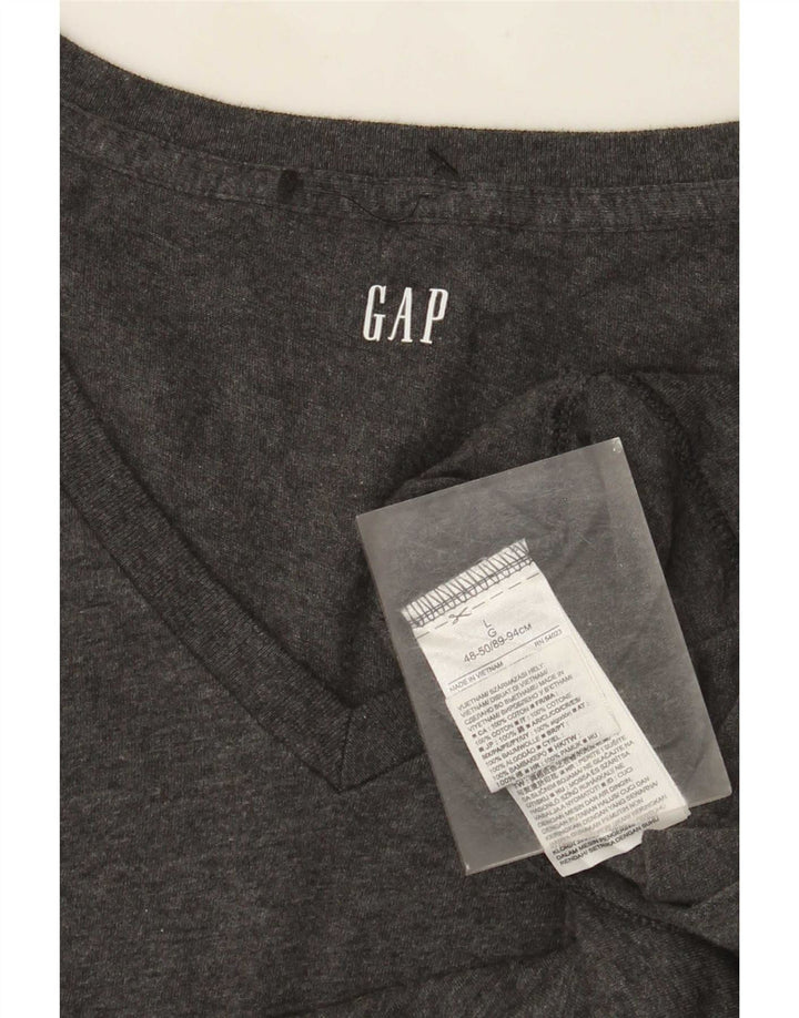 Tricou pentru bărbați Gap Top mare, gri bumbac cu pete