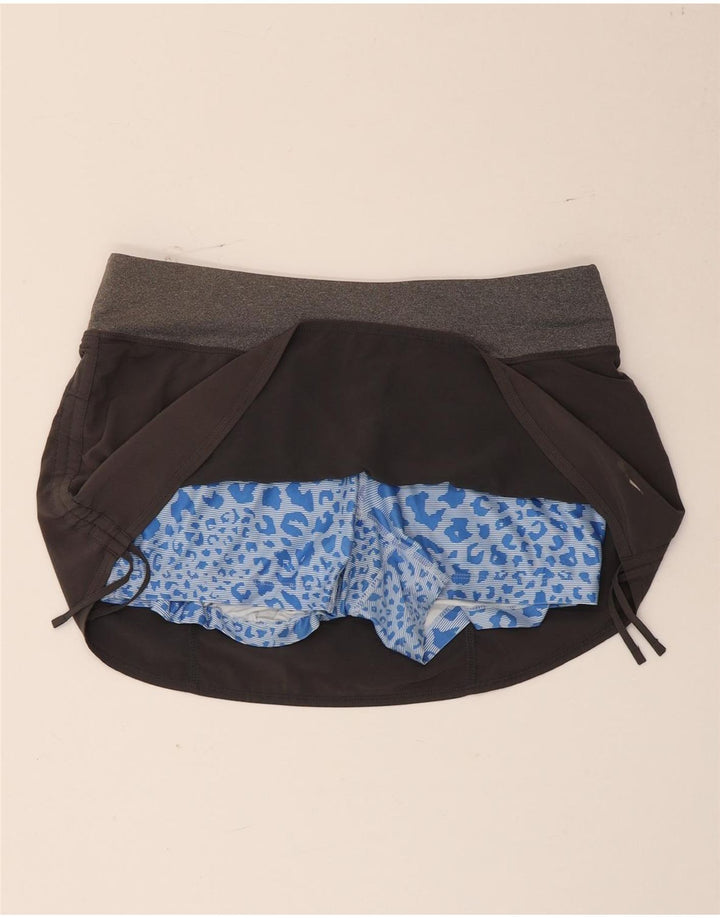 Pantaloni sport Nike pentru femei UK 14, mare, gri, poliester color bloc