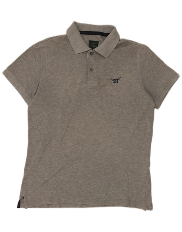 Henry Cottons Mens Polo Shirt Medium Grey Cotton