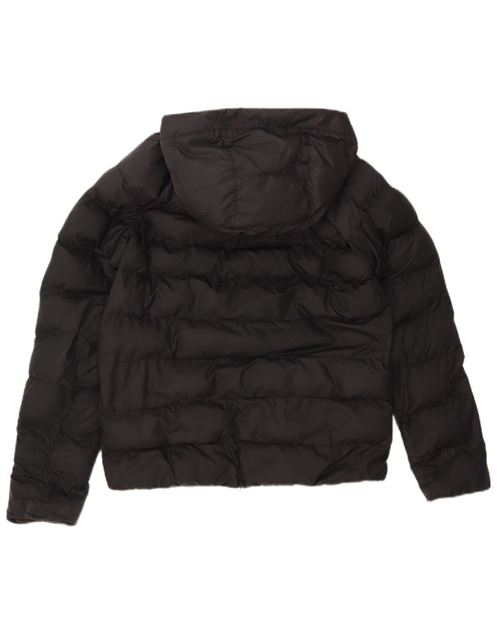 Jachetă căptușită cu glugă Nike pentru băieți 13-14 ani XL Poliester negru