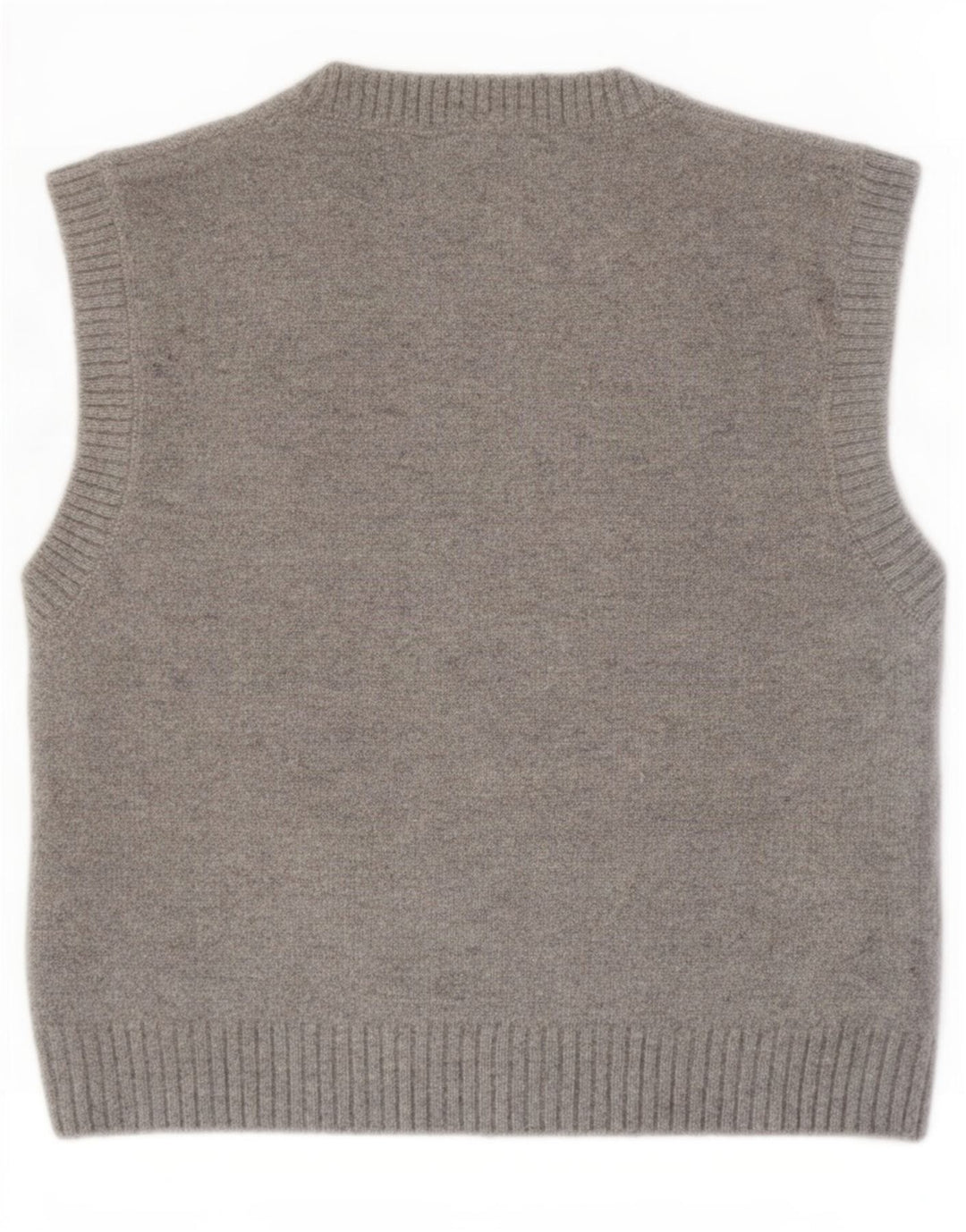 Vesta Zara Femei Tank Top UK 10 Small Gri