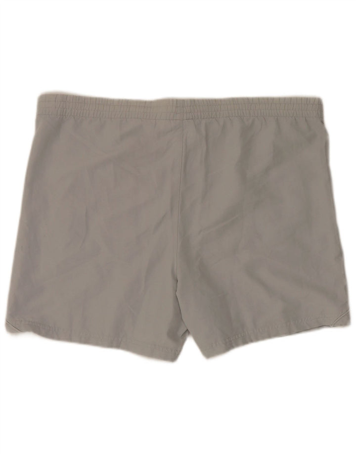 Pantaloni scurți de înot Adidas pentru bărbați, mari, gri, poliester