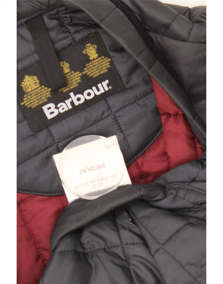 Barbour Gilet matlasat pentru bărbați UK 38 Medium Bleumarin Poliamidă