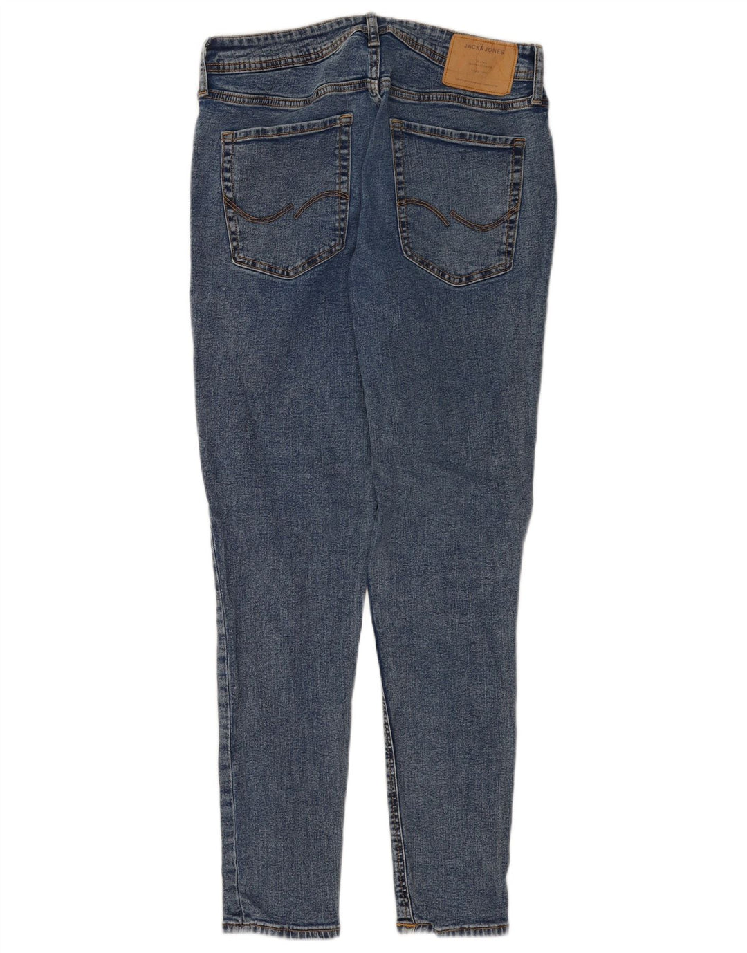 JACK & JONES Blugi slim pentru bărbați W33 L32 Bumbac albastru