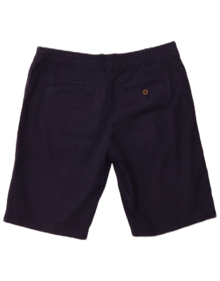 Pantaloni scurti chino pentru femei JOULES UK 10 Small W30 Bumbac bleumarin