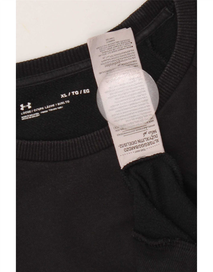 Pulover pentru bărbați Under Armour Jumper XL Bumbac negru