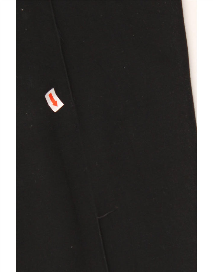 Pantaloni casual MOSCHINO pentru femei, ieftini și șic, UK 12 Medium W32 L29 Negru