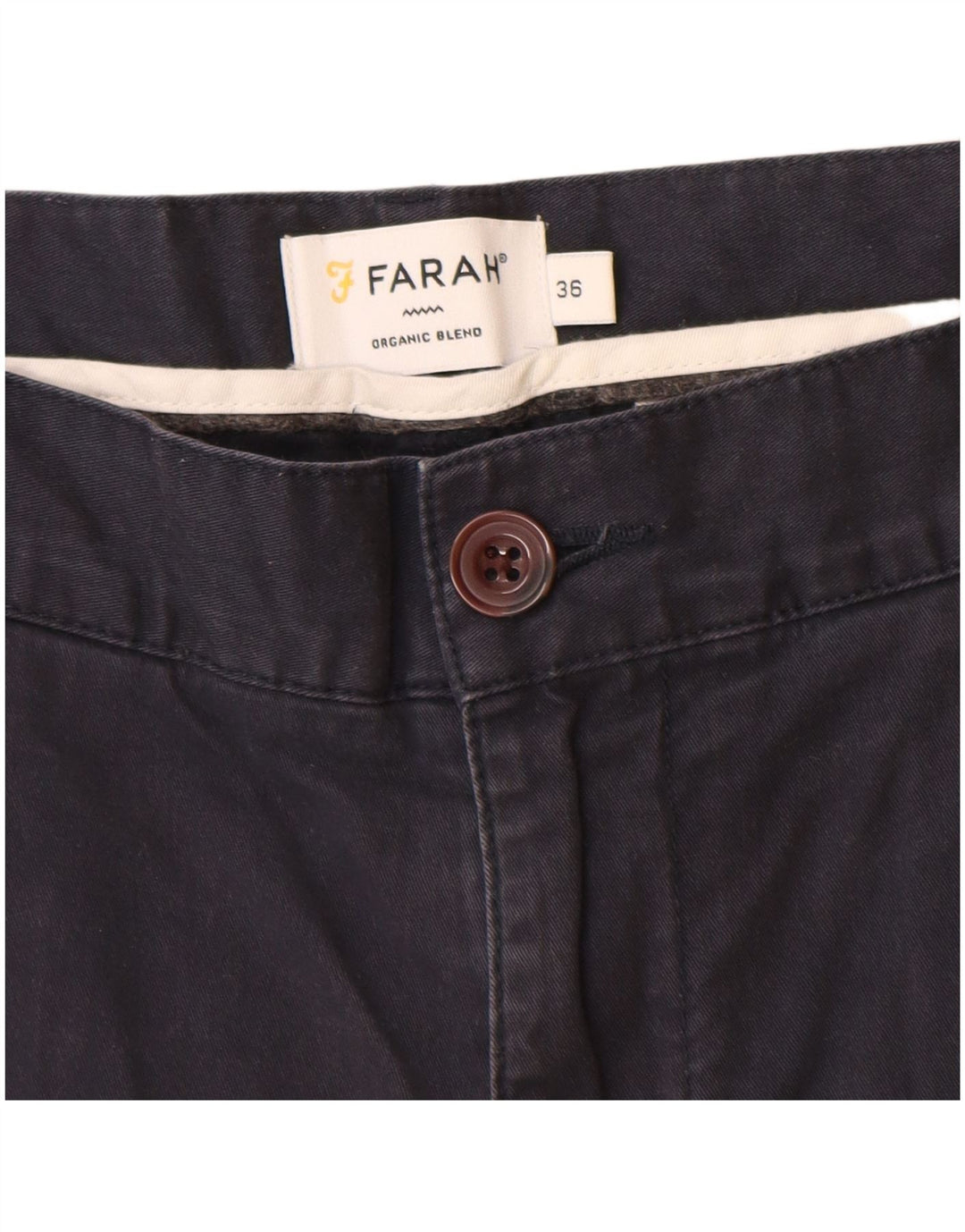 Pantaloni scurți chino pentru bărbați Farah W36, mari, albastru, bumbac