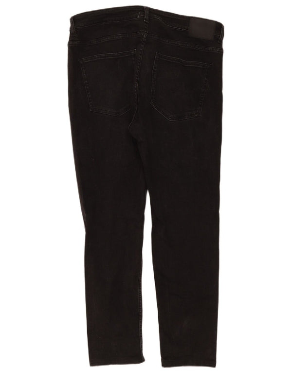 Blugi slim pentru bărbați Zara EU 46 XL W36 L28 Negri