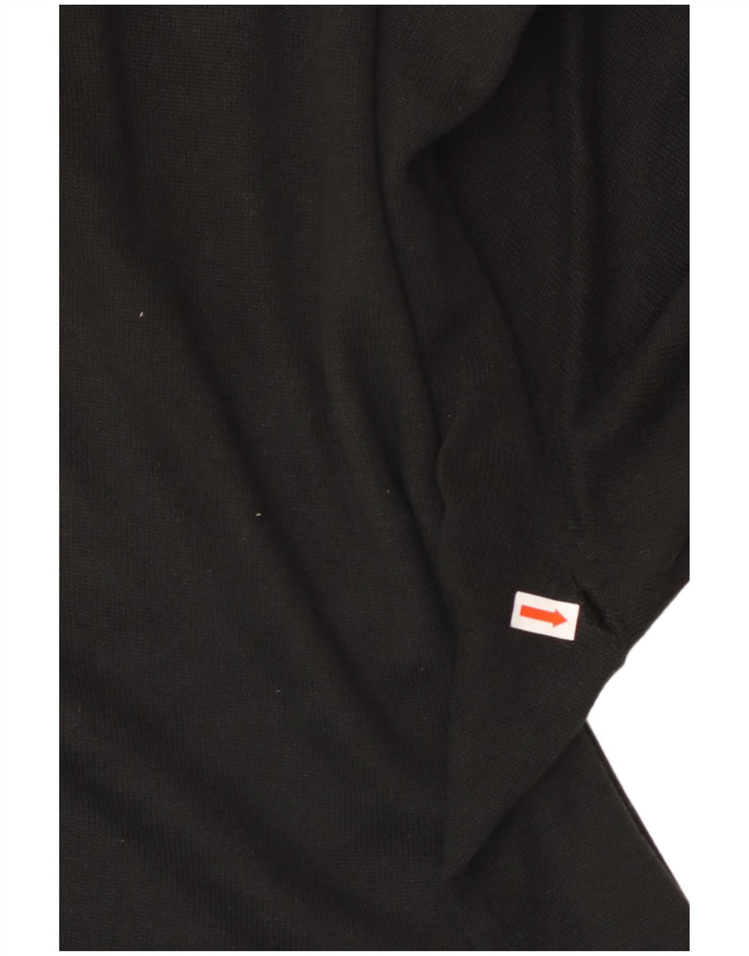 TOMMY HILFIGER Pulover cu decolteu în V pentru bărbați, bumbac mare, negru