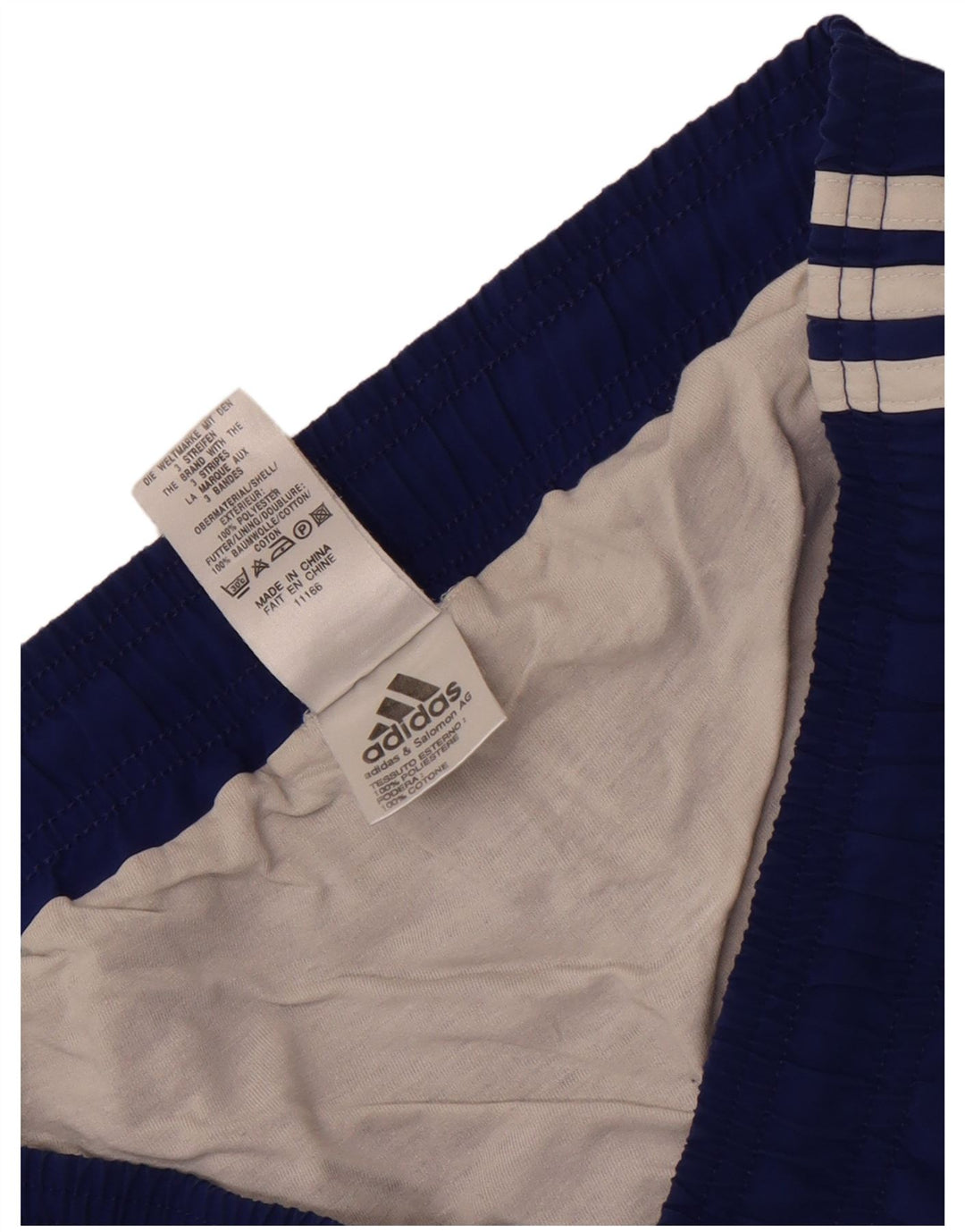 Pantaloni scurți sport Adidas pentru bărbați, poliester mediu bleumarin