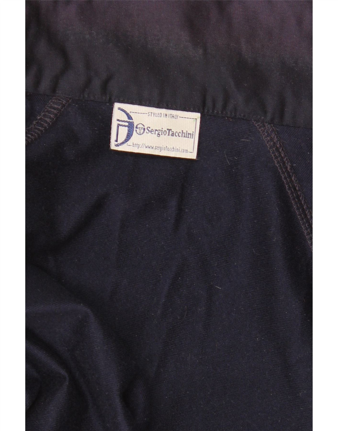 Jachetă de trening grafică pentru bărbați Sergio Tacchini XL bleumarin