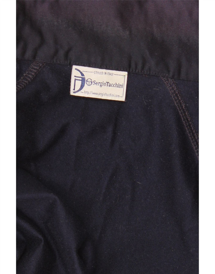 Jachetă de trening grafică pentru bărbați Sergio Tacchini XL bleumarin