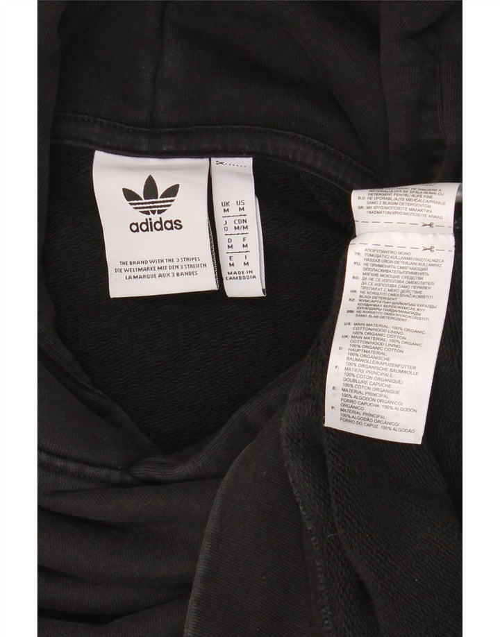 Pulover ADIDAS pentru bărbați, bumbac mediu negru