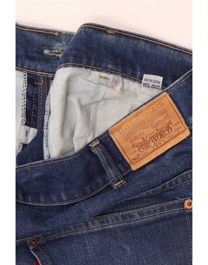 Blugi drepti pentru bărbați Levi's W36 L30 Bumbac albastru