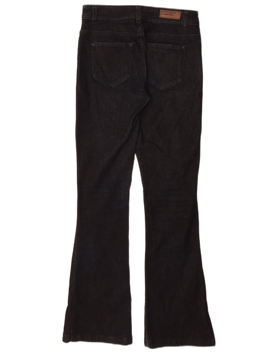 Blugi Benetton pentru femei Bootcut W27 L30 Bumbac bleumarin