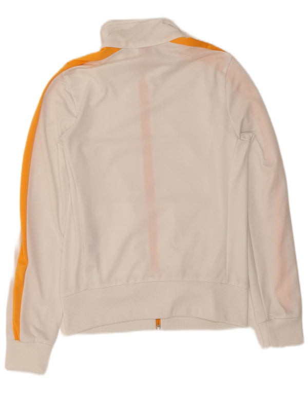 Jachetă de trening Puma pentru femei UK 12 Medium White Colorblock Poliester