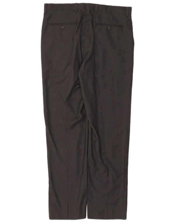 RALPH LAUREN Pantaloni drepți pentru bărbați L34 L32 Poliester gri