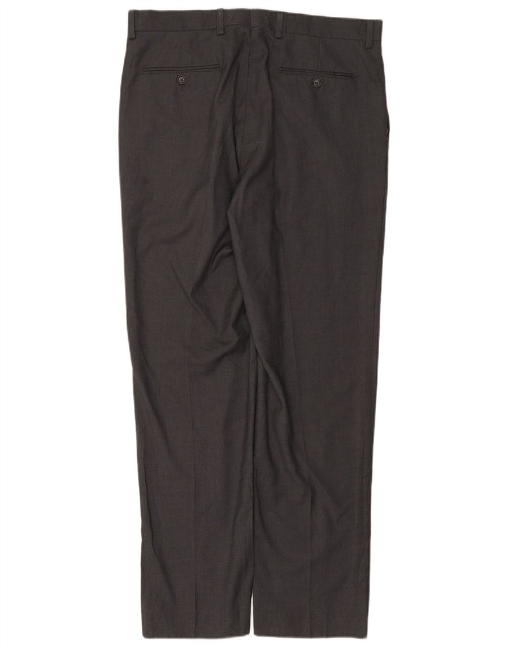 RALPH LAUREN Pantaloni drepți pentru bărbați L34 L32 Poliester gri