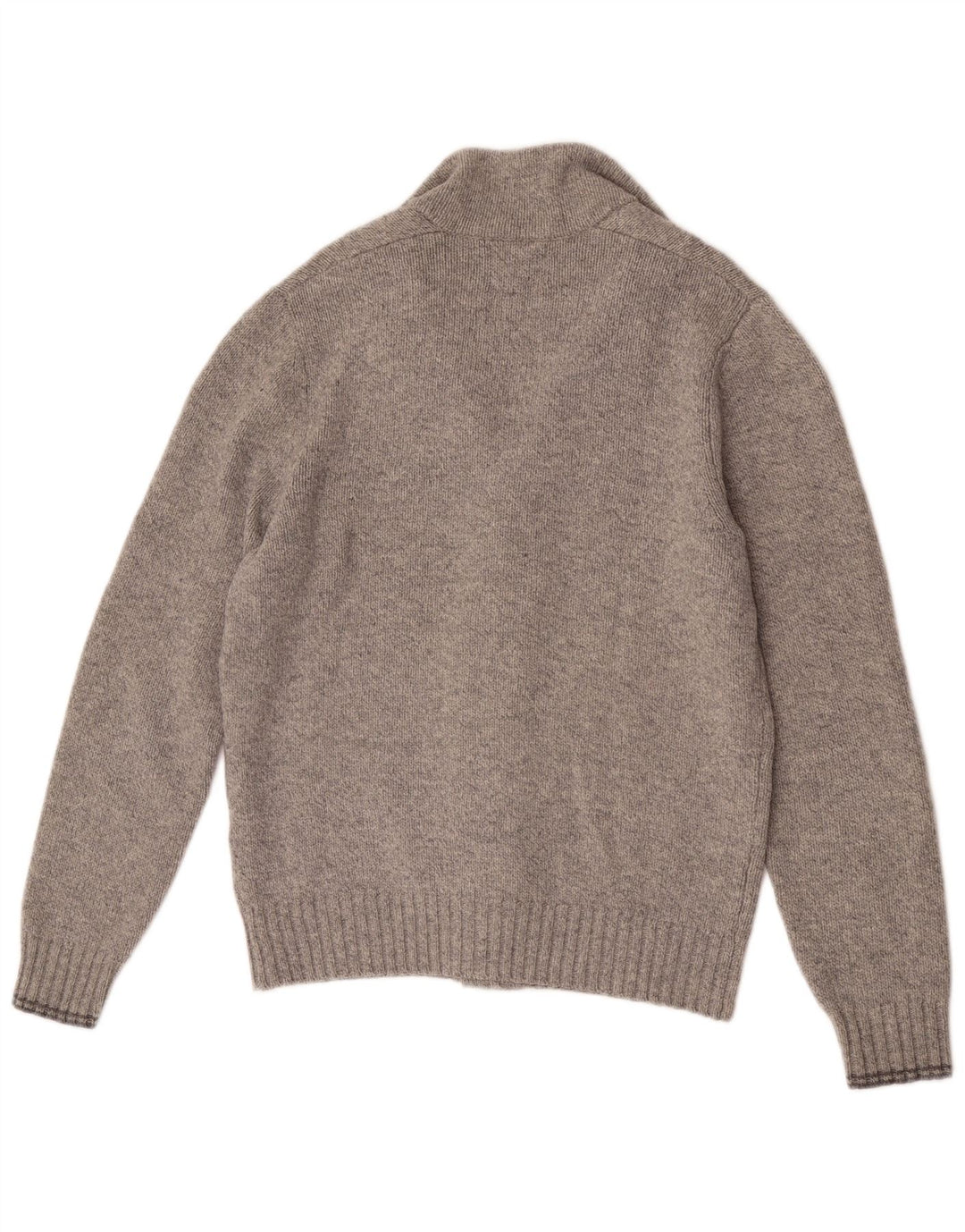 Pulover cardigan pentru bărbați Woolrich Lână gri mediu