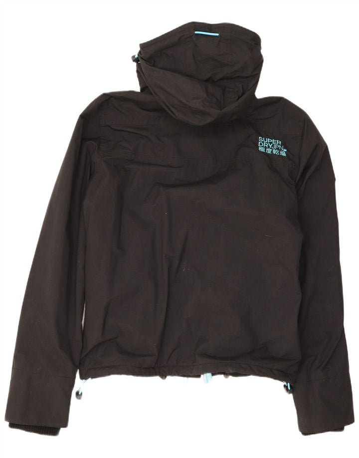 Jachetă Windbreaker cu glugă Superdry pentru bărbați UK 38 Medium Black