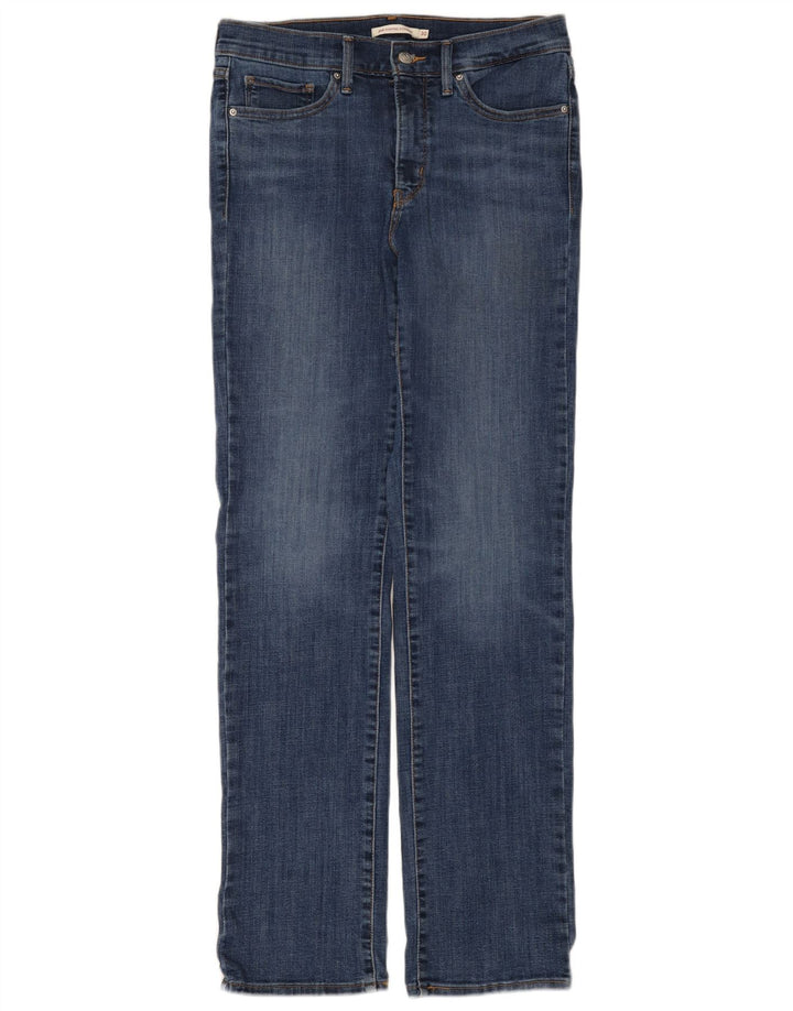 Blugi drepți modelați 314 pentru femei Levi's L30 L32 Bumbac albastru