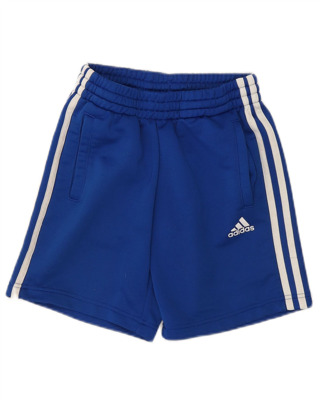 Pantaloni scurți sport pentru băieți ADIDAS 9-10 ani poliester albastru