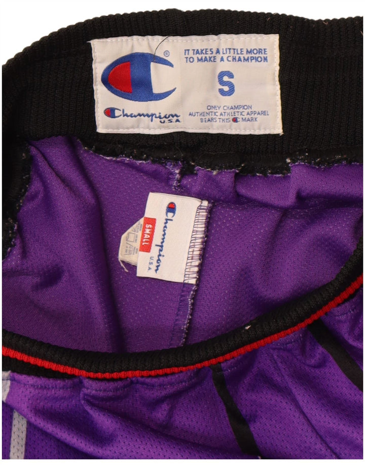 Pantaloni scurți pentru bărbați Champion Mitchell&Ness NBA Los Toronto Raptors Mic violet